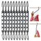 Wonder Hanger Max 10-Pack Space Saving Hangers, Reinforced Hooks Swivels 360°, Cascading Hanger, College Dorms & Storage Closet Organizer, Fully Assembled – Grey